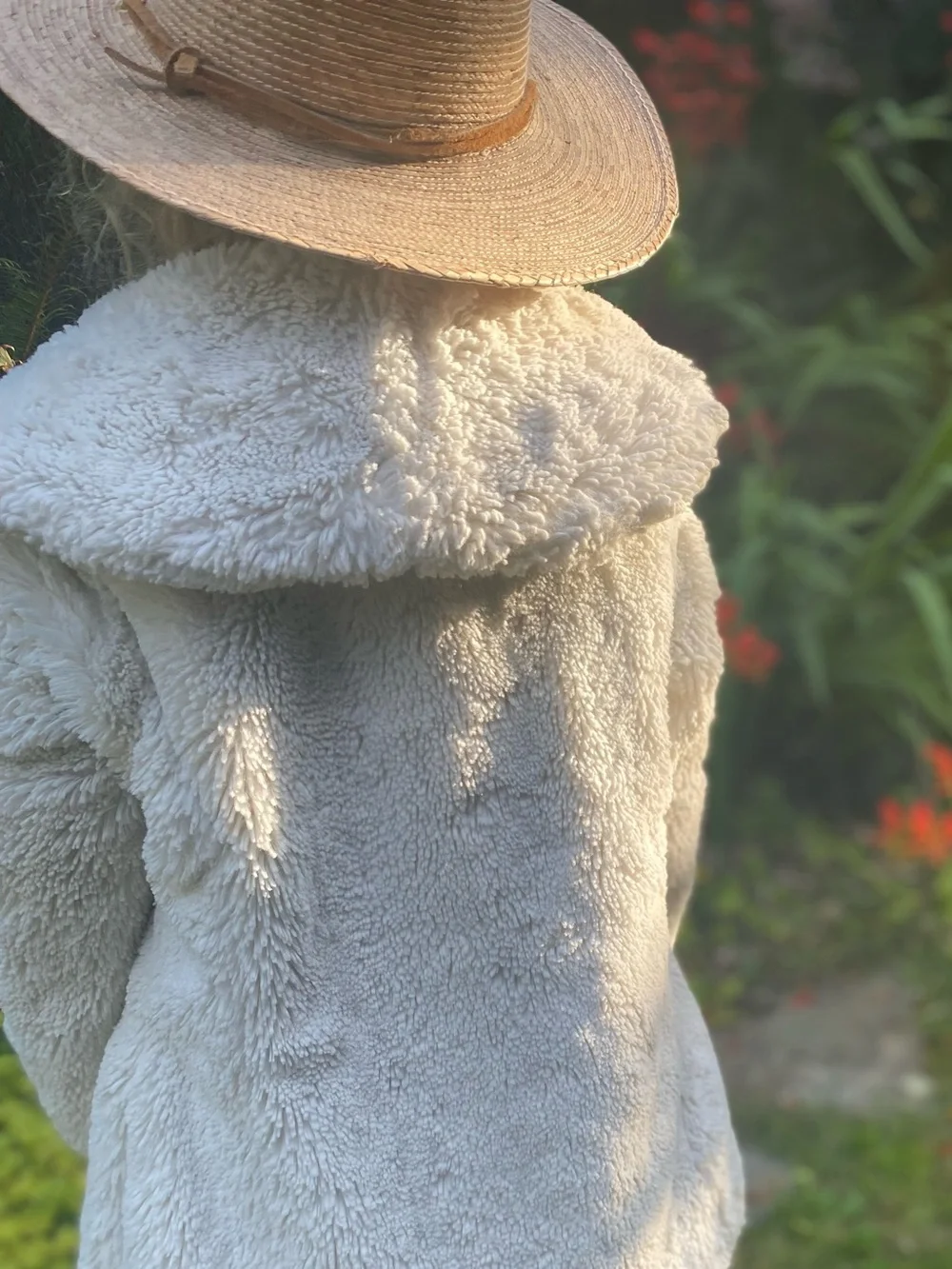 Patagonia faux fur swing jacket